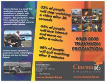 Cinema 16 Brochure